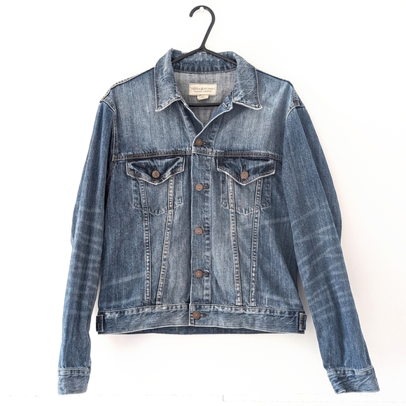 Ralph Lauren Denim & Supply Men's Trucker Jeans Denim Jacket ~ Size M - Picture 1 of 9